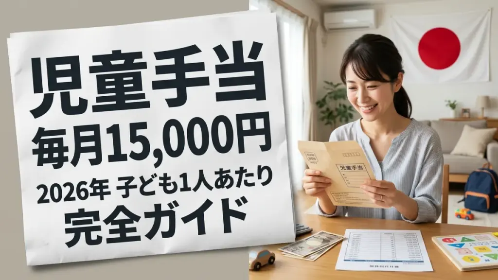 日本児童手当2026