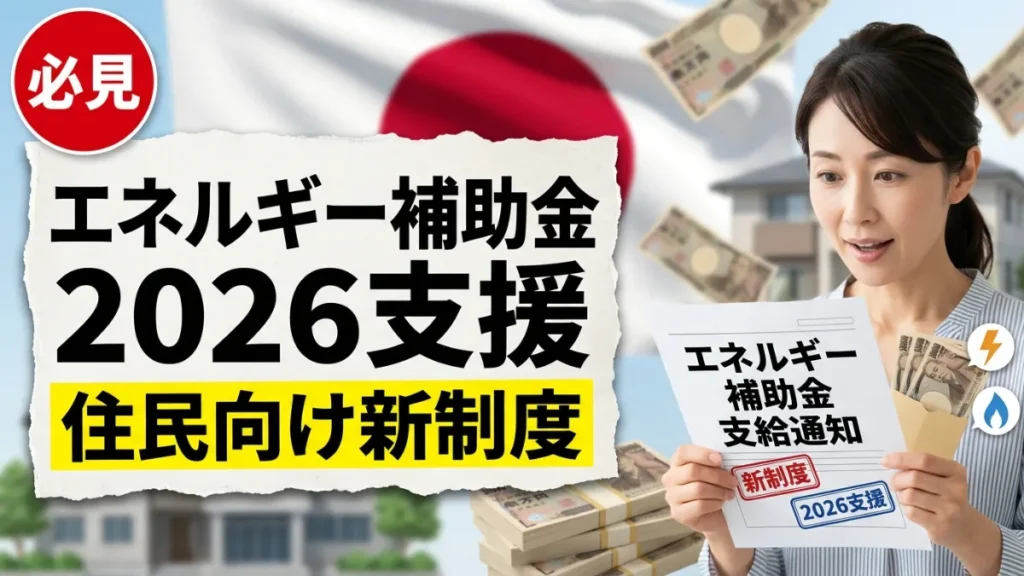 日本エネルギー補助金2026