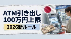 日本ATM引き出し限度額2026