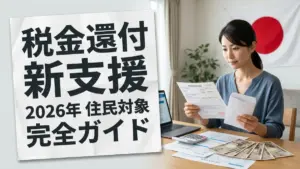 日本税金還付2026