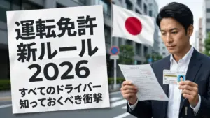 日本運転免許2026