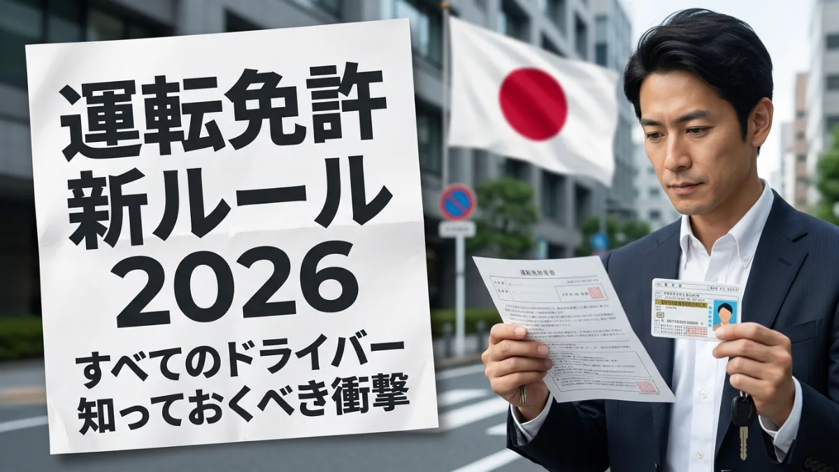 日本運転免許2026