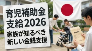 日本育児補助金支給2026